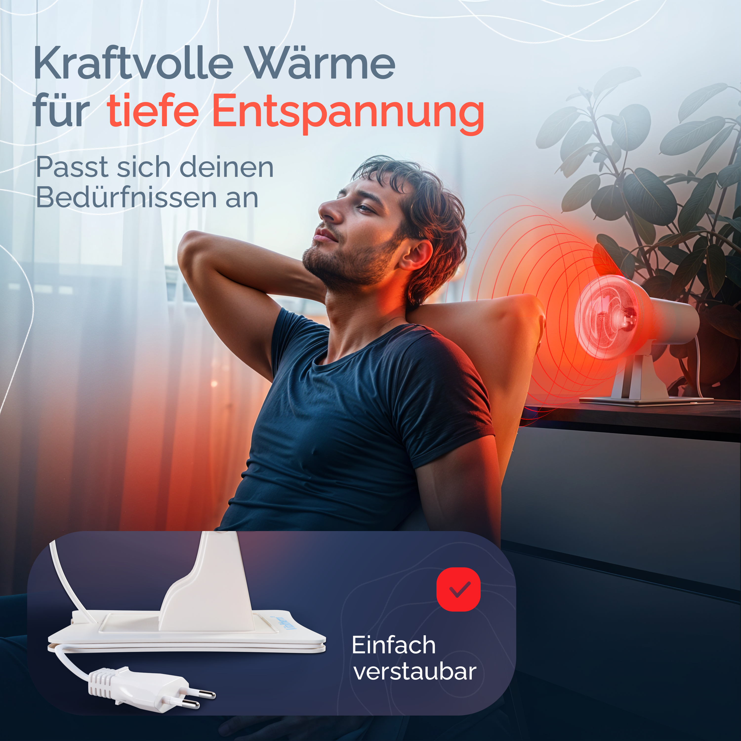 Vitaltherm RW150 in Anwendung – kraftvolle Wärme für tiefe Entspannung
